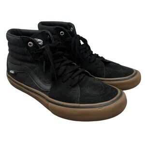 Vans Black and Brown Athletic Shoes